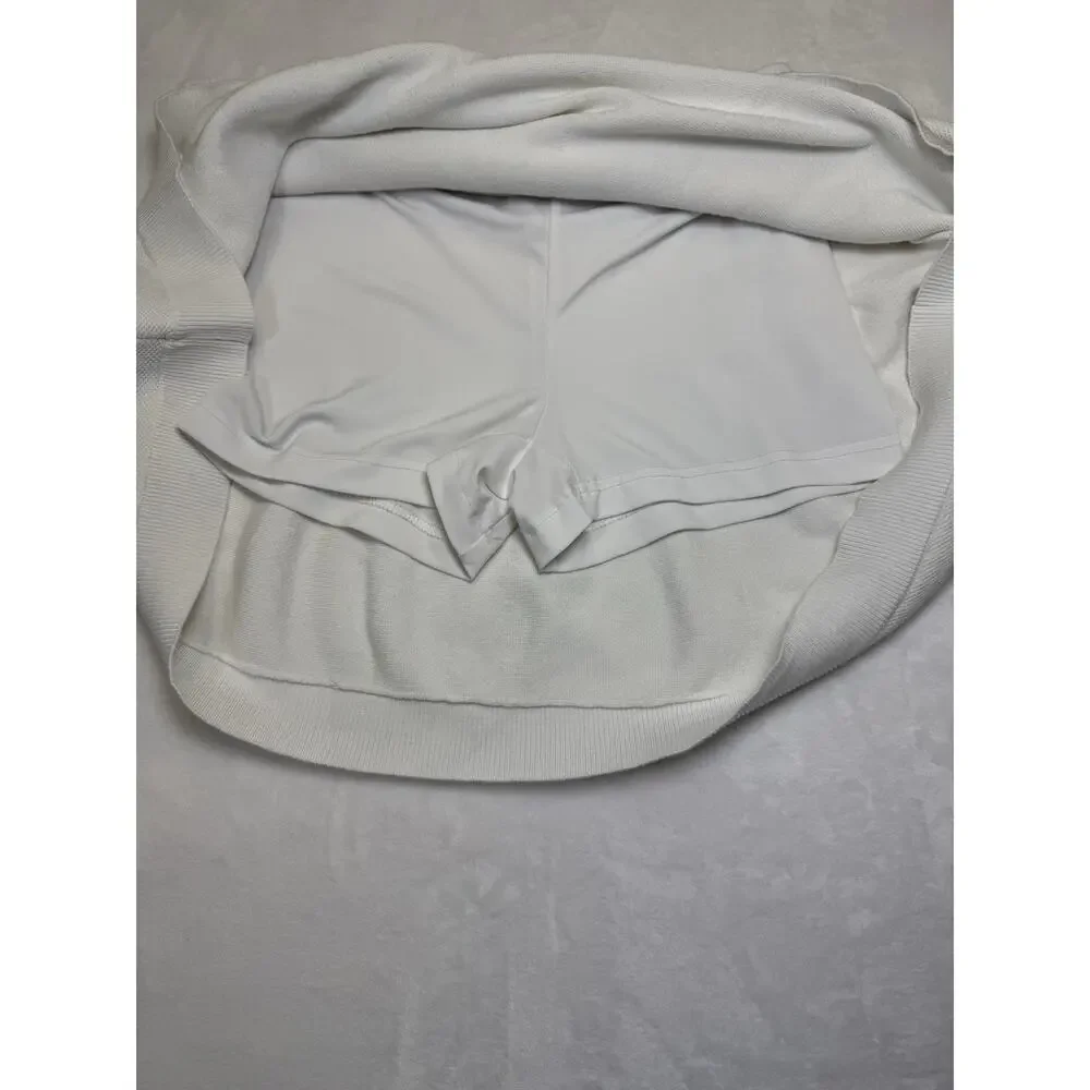 House of Harlow 1960 Sweater Knit Tennis Skort Skirt Women Sz M Golf Pickleball - Picture 3 of 8